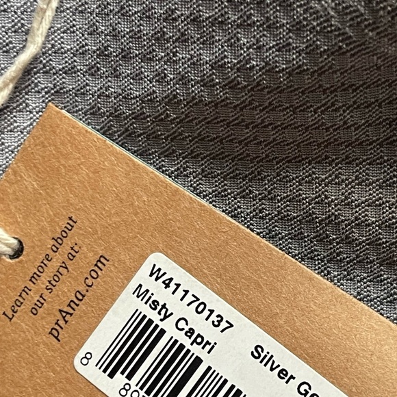 PrAna | The Misty Capri Silver Geo Ruched - Picture 5 of 8
